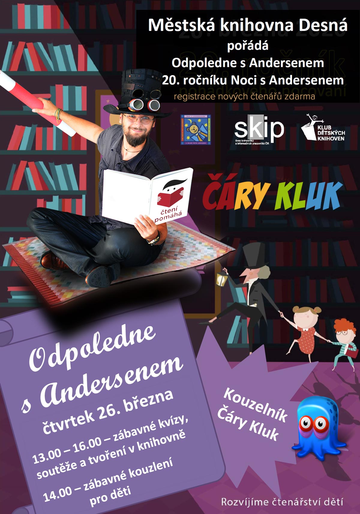 Kouzelník pro děti | Čáry Kluk | Desná Kouzelník pro děti | Čáry Kluk | Desná